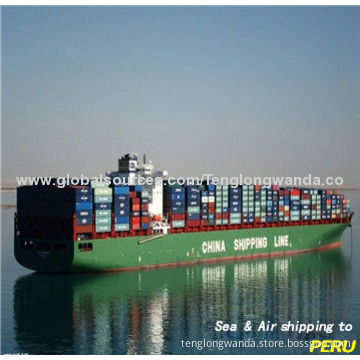 Sea Cargo Shipping Service to Callo Lima of Peru from Ningbo, Hangzhou